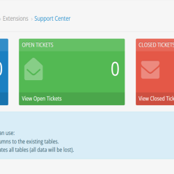 Support Center for OpenCart