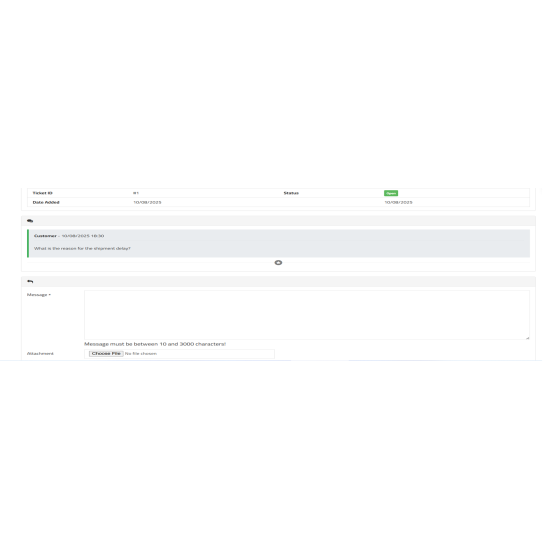 Support Center for OpenCart