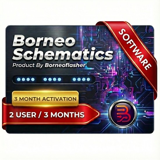 Borneo Schematics 2 PC  3 Months. 