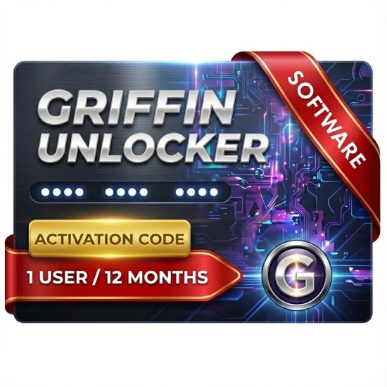 (NEW ACCOUNT) Griffin Unlocker Tool Activation For 12 Month
