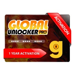 Global Unlocker Pro Tool 1 Year Activation New User